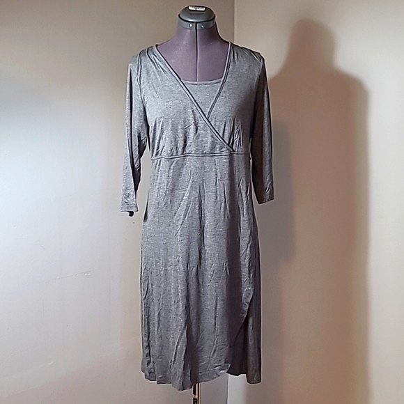 M 3 in 1 Labor/Delivery/Hospital Gown Maternity Dress Nursing Night - Picture 7 of 7